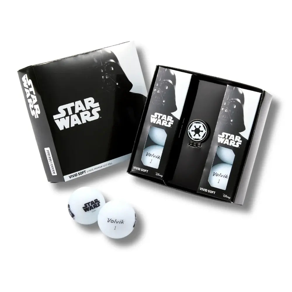 Coffret OBSCUR STAR WARS - 4 Balles + Marque Balle - VOLVIK