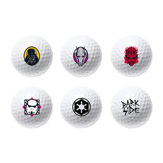 Coffret STAR WARS Blister - 6 Balles POWER SOFT Blanche - VOLVIK