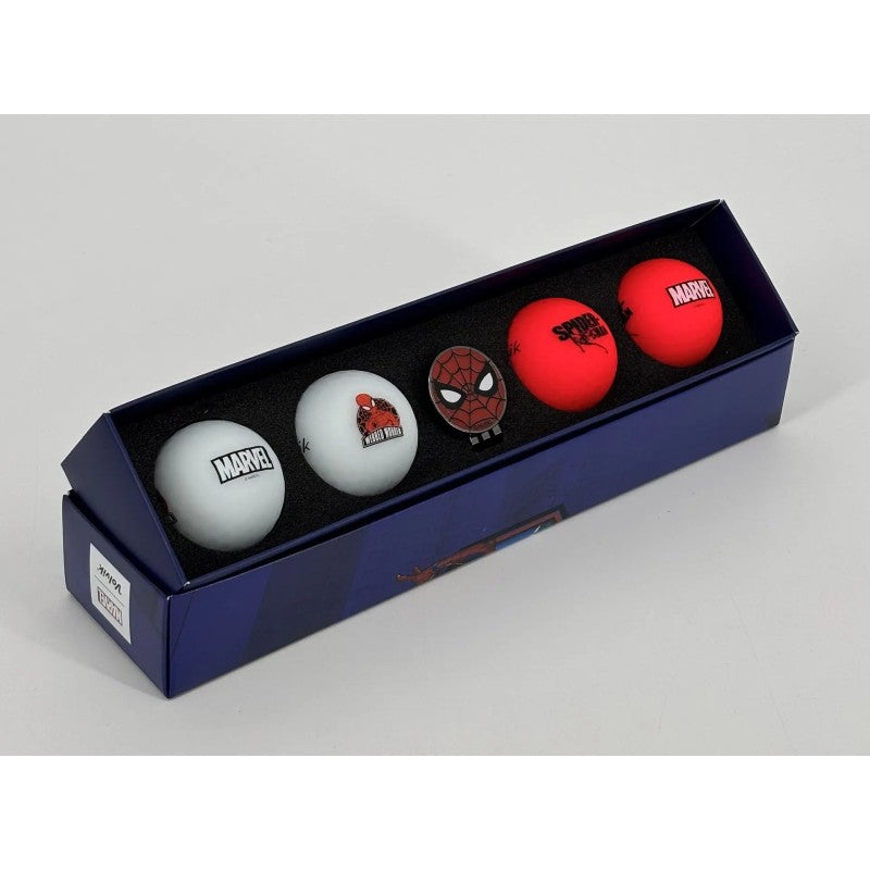VOLVIK COFFRET 4 BALLES VIVID MARVEL SPIDER-MAN