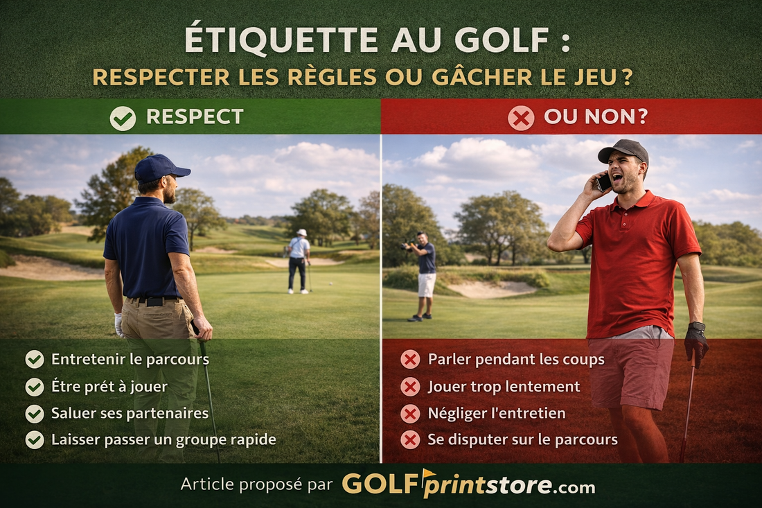 🏌️‍♂️ Étiquette au golf : respecter les règles ou gâcher le jeu ?