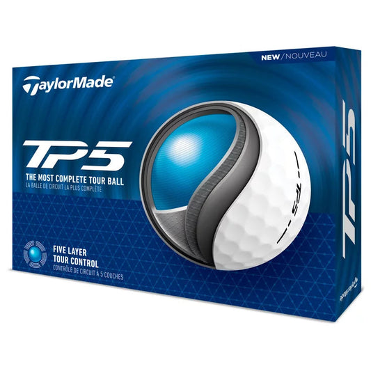 Balles Taylormade TP5 Blanches
