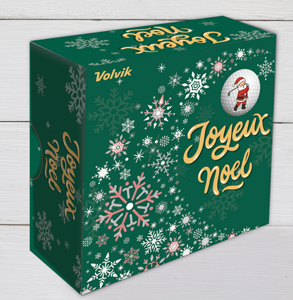 Coffret Noël 4 balles Volvik