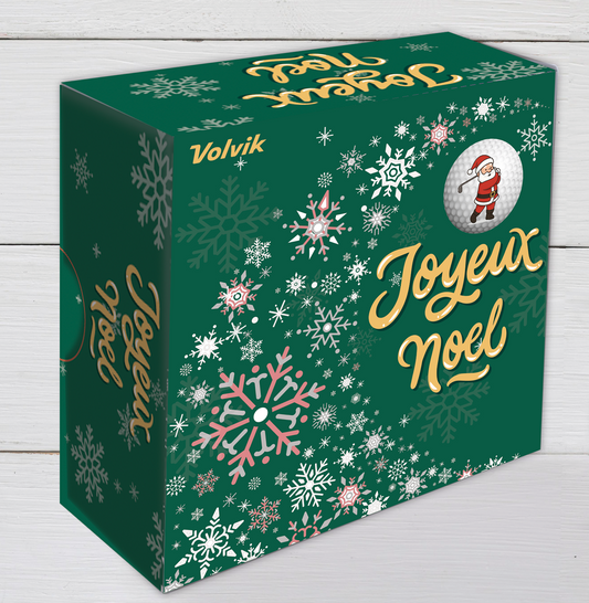 Coffret Noël 4 balles Volvik