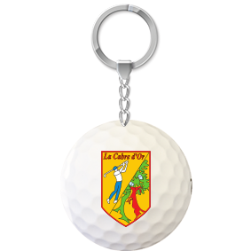 Porte Clef Balle de Golf Personnalisé