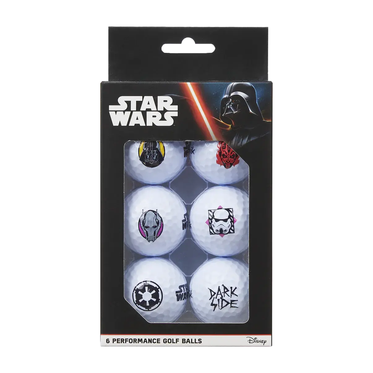Coffret STAR WARS Blister - 6 Balles POWER SOFT Blanche - VOLVIK