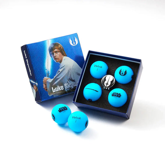 Coffret LUKE SKYWALKER STAR WARS - 4 Balles + Marque Balle - VOLVIK
