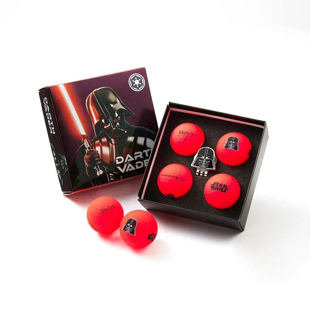 Coffret DARK VADOR STAR WARS - 4 Balles + Marque Balle - VOLVIK