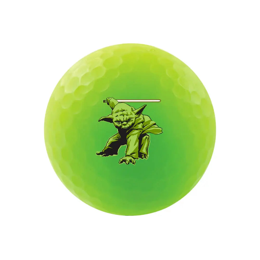 Coffret YODA STAR WARS - 4 Balles + Marque Balle - VOLVIK