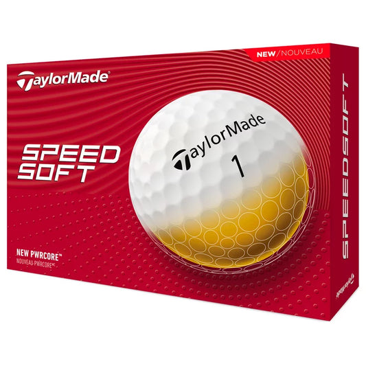 Balles Taylormade Speedsoft Blanches