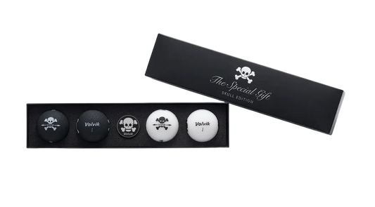 Coffret Skull - 4 Balles + Marque Balle - VOLVIK
