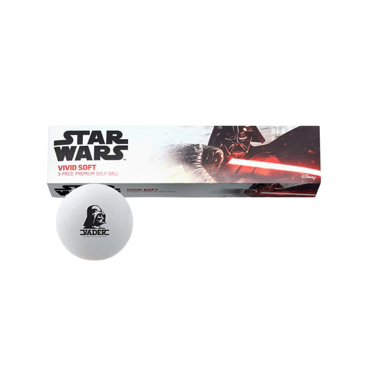 Coffret DARK VADOR STAR WARS - Long Pack - 4 Balles + Marque Balle - VOLVIK