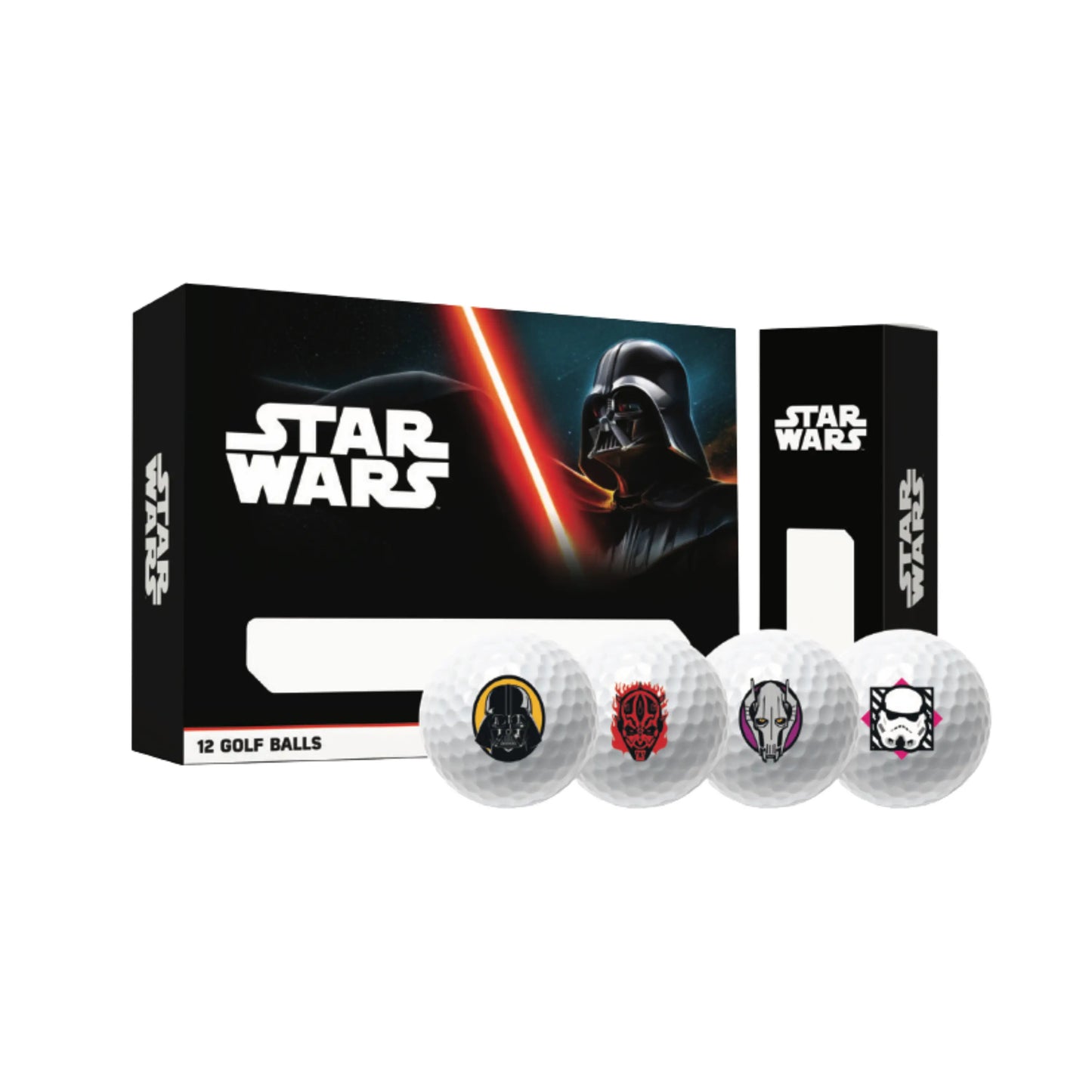 Coffret STAR WARS - 12 Balles POWER SOFT Blanche - VOLVIK