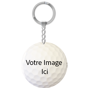 Porte Clef Balle de Golf Personnalisé
