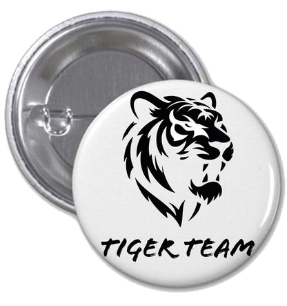 Badges 38mm épingle x 25 exemplaires