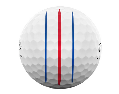 Balles Callaway Chrome Soft Triple Track Blanches