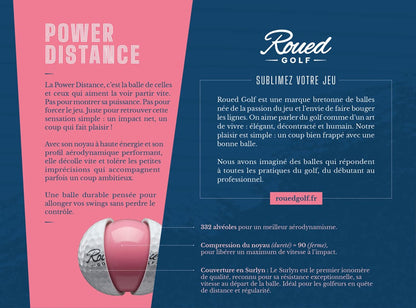 Balles Roued Power Distance
