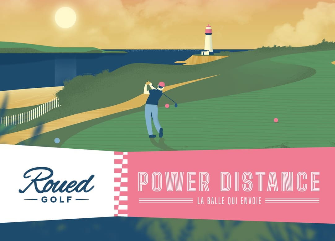 Balles Roued Power Distance