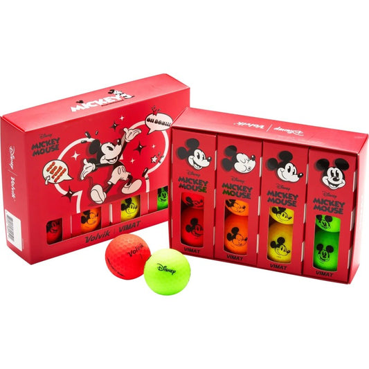 VOLVIK COFFRET 12 BALLES VIMAT DISNEY
